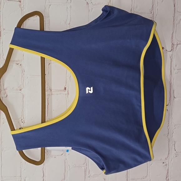 Zelos Sports Bra High Impact Padded Built in Shelf Bra Scoop Neck Womens Size 2x - Picture 2 of 9